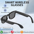 AI Smart Glasses Men Women Multifunction Touch Music Playback Remote Camera Control Voice Assistant BT Glasses Smart Sunglasses
