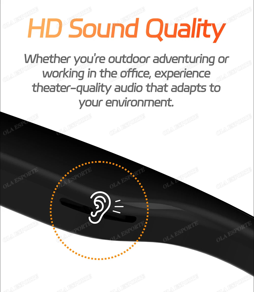 AI Smart Glasses Men Women Multifunction Touch Music Playback Remote Camera Control Voice Assistant BT Glasses Smart Sunglasses
